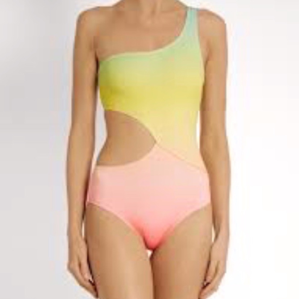 Solid & Striped The Claudia Ombre Swimsuit NWT